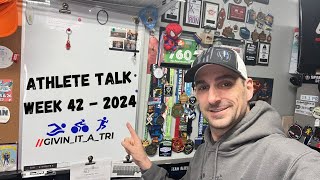 Week 42 2024 Coached Athlete Talk  Off Season Talk  Marathon  Clean Out Your Training Garage [upl. by Izzy]