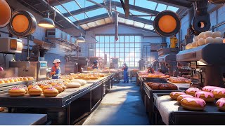 Inside the Factory Discover How Deliciously Creamy Donuts Are Made from Scratch [upl. by Aderb]