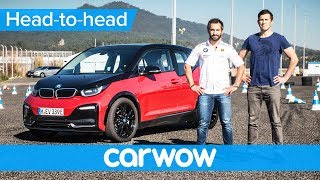 New BMW i3s 2018 review  why electric cars can be fun  Head2Head [upl. by Gwenni]