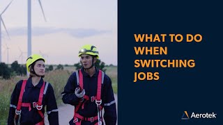 What To Do When Switching Jobs [upl. by Alegnave822]