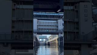 ミニパナマ運河（扇橋閘門）  東京カヤック Mini Panama Canal and Tokyo’s Lowest Bridge  Tokyo Kayak [upl. by Munford]