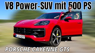 Porsche Cayenne GTS V8 mit 500 PS im Test Facelift  2024 [upl. by Yrag]