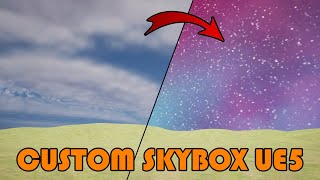 How To Create And Use A Custom Sky Sphere In Unreal Engine 5 Tutorial [upl. by Blasius]