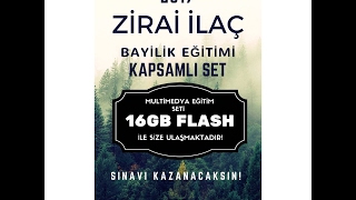 2020 Zirai İlaç Bayilik Sınav Bitki koruma bayi Soruları ve Cevapları DERS NOTLARI HAZIRLIK KİTABI [upl. by Yrrah]