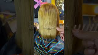 Hair Color Refresh And Cysteine Straight muntinlupasalon alabangsalon homeservicesalon [upl. by Cheung]