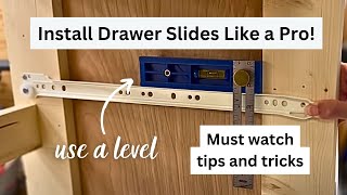 Install Drawers Like a Pro Easiest Method [upl. by Marlene]