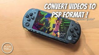 Convert any video to the PSP format  Updated Handbrake guide [upl. by Pail]