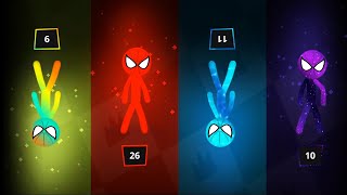 Stickman Party  Gameplay Random Funny MiniGames 1 2 3 4 Plyer New Update  ShiftGameplay [upl. by Anika]