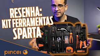 Kit de Ferramentas SPARTA 129 peças é BOM Vale a pena [upl. by Anippesuig]