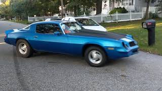 78 Camaro 1785 summit cam smoke show [upl. by Collie]