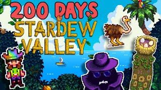 I Played 200 Days In Stardew Valley [upl. by Edny]