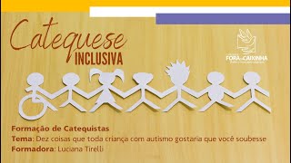 29  Formação de Catequese Inclusiva [upl. by Eahcim578]