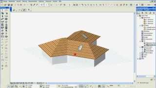 Archicad 16 Mini Tut Dachüberstand SOE Abzug 1280x720a [upl. by Evadnee349]