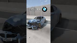 MercedesBenz vs BMW mercedes bmw beamngdrive [upl. by Htidirrem]