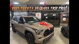 2025 Toyota Sequoia TRD Pro InteriorExterior Walk Around [upl. by Rogozen]