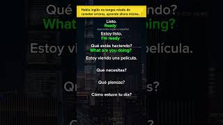 Habla inglés practicaingles englishlanguage inglesonline cursodeingles [upl. by Haliak]