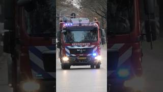 Brandweer Noord en OostGelderland Rijopleiding Tankautospuit 067136 met spoed shorts [upl. by Asseniv]