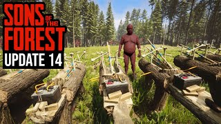 THIS IS MY FAVORITE UPDATE SO FAR  Sons Of The Forest  Update 14 [upl. by Carissa]