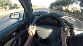 Mercedes CLK430 acceleration 062 with ESP [upl. by Phia]