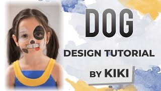 Dog Face Paint Tutorial [upl. by Etteoj]