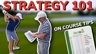 How Pros Play Golf Nine Holes with Scott FawcettDECADE Course Management Tips  Bryan Bros Golf [upl. by Arhat]