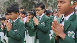 SPECIAL ASSEMBLY BY GRADE X STUDENTS AT DWPS KOMPALLY HYDERABAD [upl. by Marigolda]