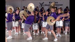 The Logan Marching Chieftains 2023 Hocking County Fair Performance [upl. by Ellwood]