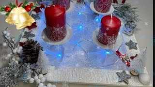 ADVENTSKI VIJENAC ✨ DIY ✨ Božić 2021 🎄 [upl. by Bernardo]