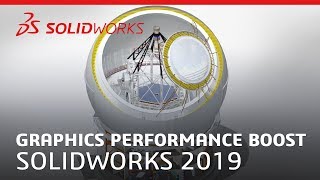 Graphics Performance Boost  SOLIDWORKS 2019 [upl. by Bigler151]