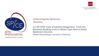 Talks  Antiferromagnetic Spintronics  Roland Wiesendanger  An SPSTM View of Antiferromagnetics [upl. by Enelak]