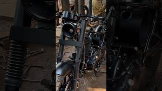 Bobber modified  work in progress  trending shorts short royalenfield [upl. by Magnum314]