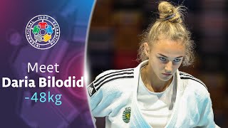 Meet your judoka  Daria Bilodid UKR [upl. by Tymothy]