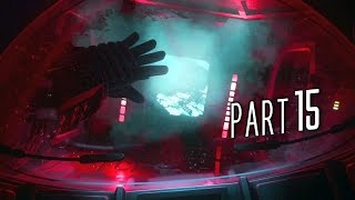 Alien Isolation Walkthrough Gameplay Part 15  Left for Dead PS4 [upl. by Atterol]