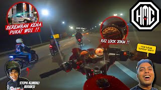 RXZ LULUS LUNCUR LOCK 20KM 🔥  SEREMBAN KENA PUKAT mat  😭  AKU SORANG JE 2stroke kali ni 🤣 [upl. by Ralph606]