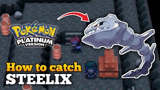 How To Catch Steelix In Pokemon Platinum  Steelix Location [upl. by Illene]