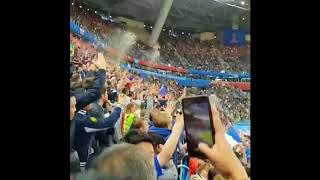 But de Samuel Umtiti 51  La France en finale  meilleure qualitée [upl. by Spear]