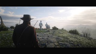 RDR2  John will shout Chelonia if he jumps down after the Chelonians [upl. by Anivlac]