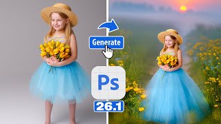 Outdoor Photo Editing in Photoshop Beta 261  Enhance Your Photography Skills [upl. by Anuhsal434]