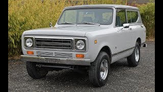 1979 Scout II  Cascadia Classic [upl. by Nored]