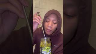 Stumps Asparagus Honest Review 1010 Very Crunchy😋🌱 subscribe foodie fypp pickles [upl. by Doherty]