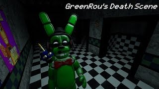 SFM FNAF GreenRous Death Scene [upl. by Tessil]