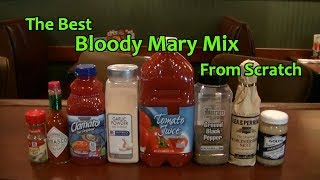 Bloody Mary Mix Recipe From Scratch How To Make the Best Bloody Mary Mix [upl. by Neelik]