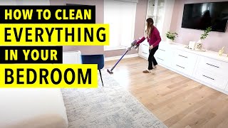 How to Clean Everything in Your Bedroom [upl. by Arihsan]