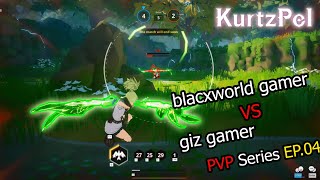 PVP Series EP4 blacxworld gamer VS giz gamer   Kurtzpel [upl. by Solana]