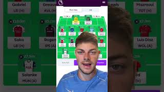 Best FPL gameweek 6 wildcard team fantasypremierleague fpl wildcard fpltips gameweek6 [upl. by Nordine]