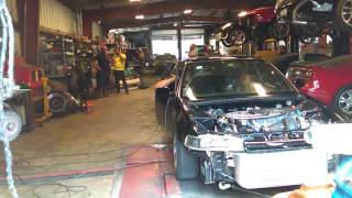 Turbo Honda h22 Dyno 751 whp [upl. by Asiul]