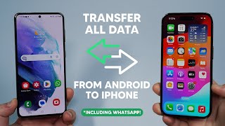 The Best Way To Transfer All Data from Android to iPhone Without a Computer [upl. by Hyacinth473]