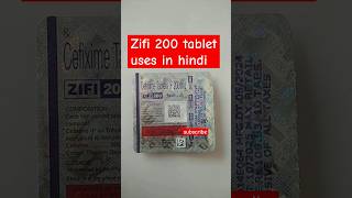 Zifi 200 tablet uses in hindi 😳🔥 cefixime 200 tablet uses  shortsfeed shorts medworld0 [upl. by Seebeck]