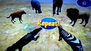 Wild Earth African Safari Wii  Mini Games  Part 2 [upl. by Ballman]