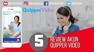 Review Akun Quipper Video Saat Dibuka Pakai HP [upl. by Reld]